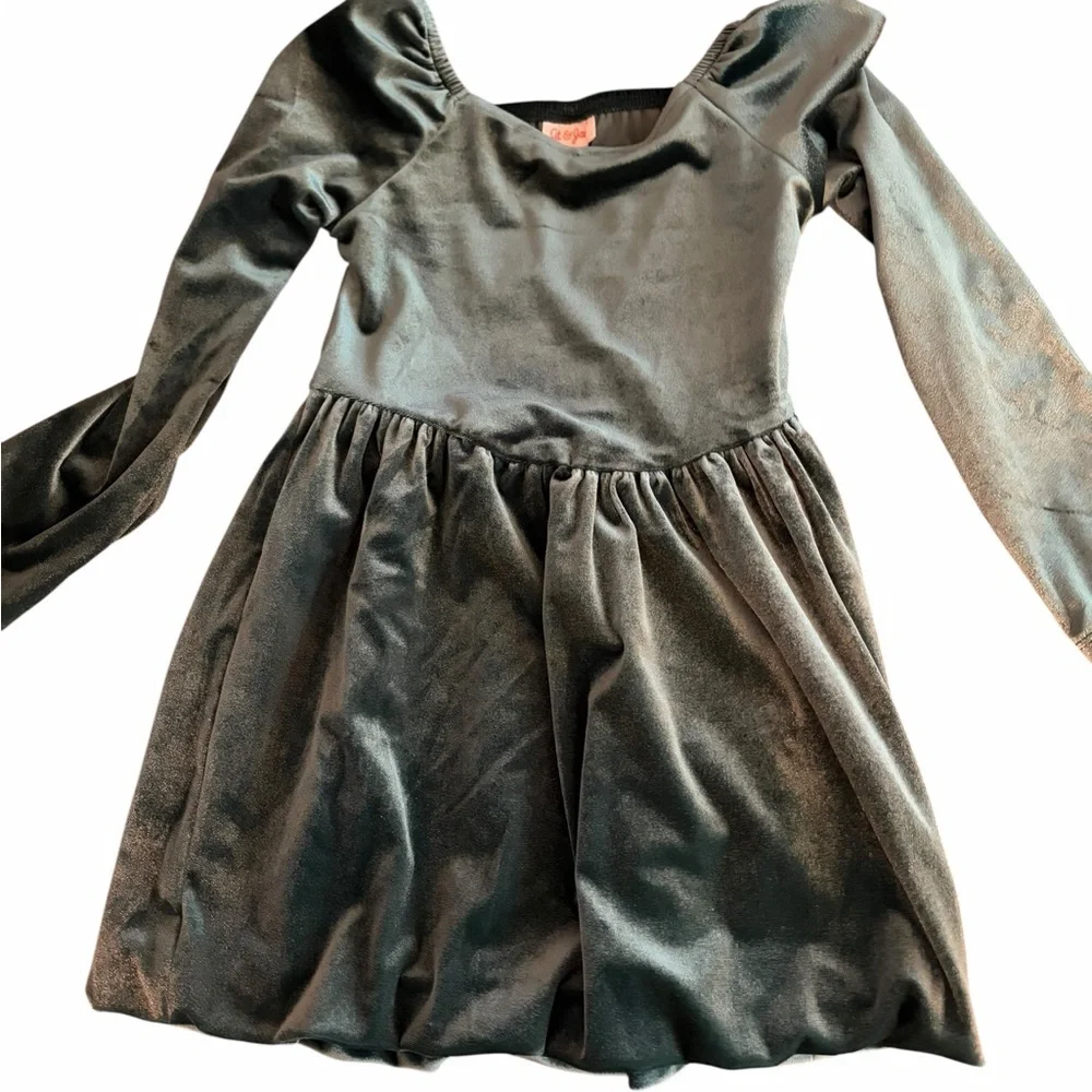 Cat & Jack Velour Bubble Dress Size: XS (4-5 Years) | New With Tags (NWT)